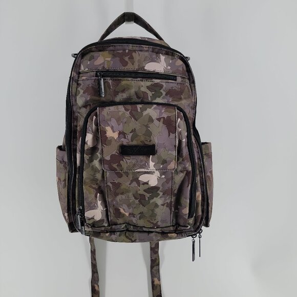 JuJuBe Diaper Backpack (Soft Camo) + Changing Pad - Picture 3 of 11